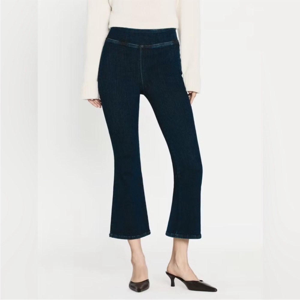 Frame The Jetset Crop Mini Boot in Keller